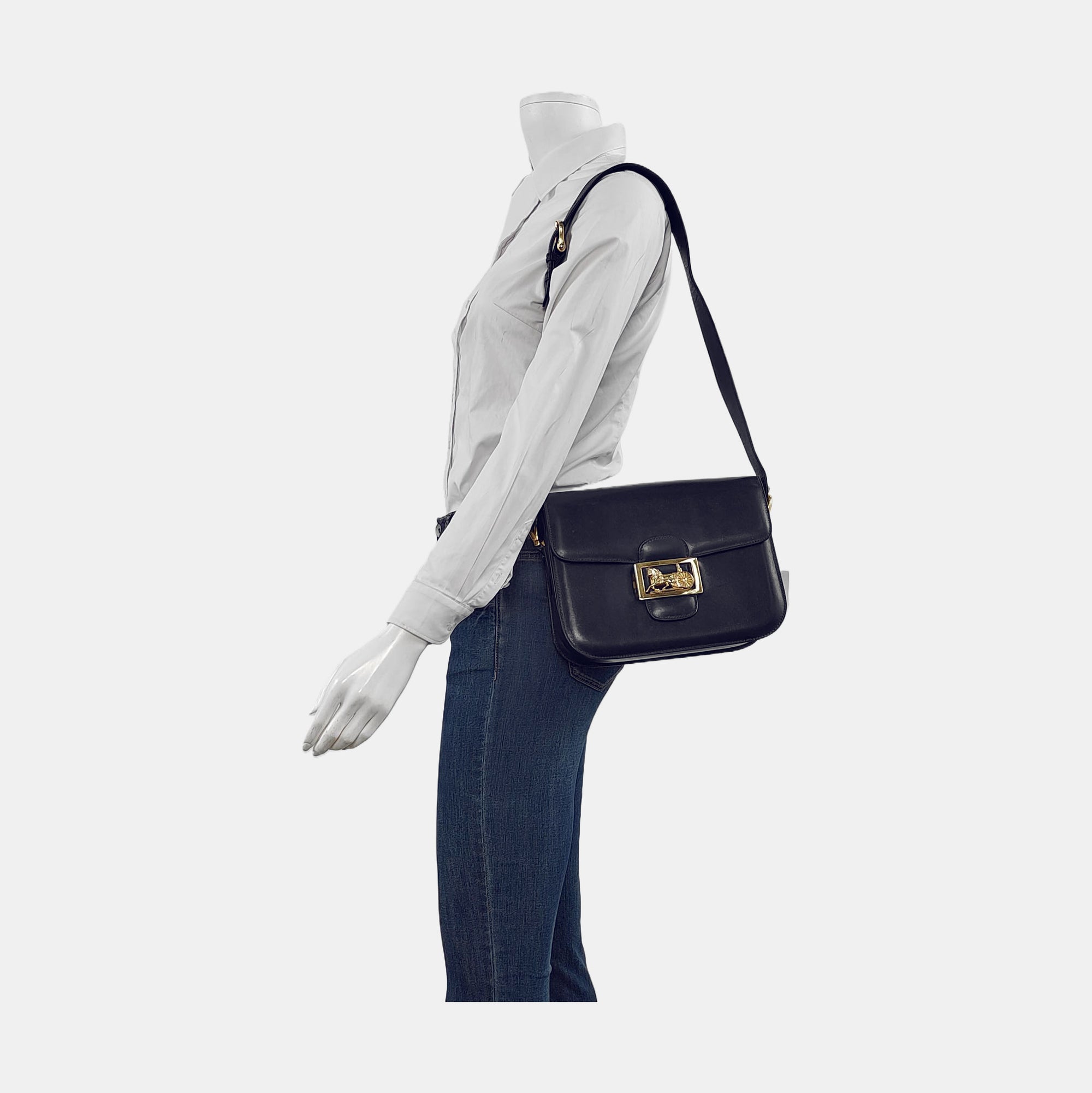 SULKY Medium Calfskin Blue
