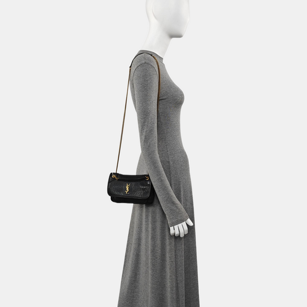 NIKI Mini Lambskin Black