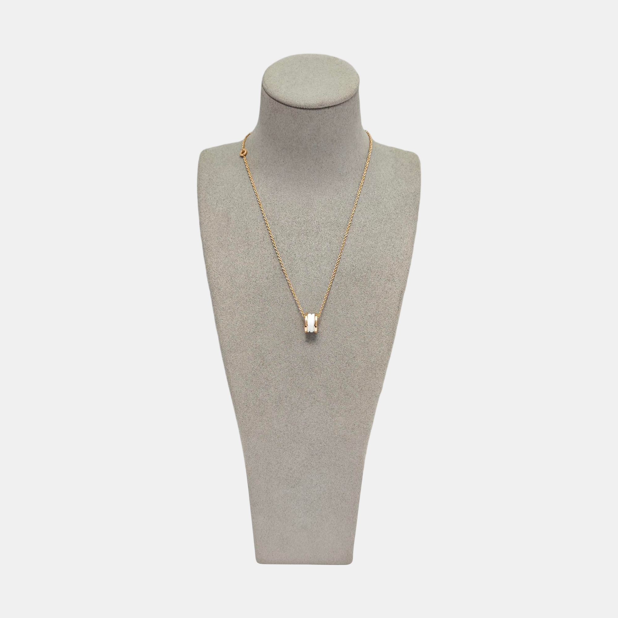 B.ZERO1 18k Rose Gold Necklace