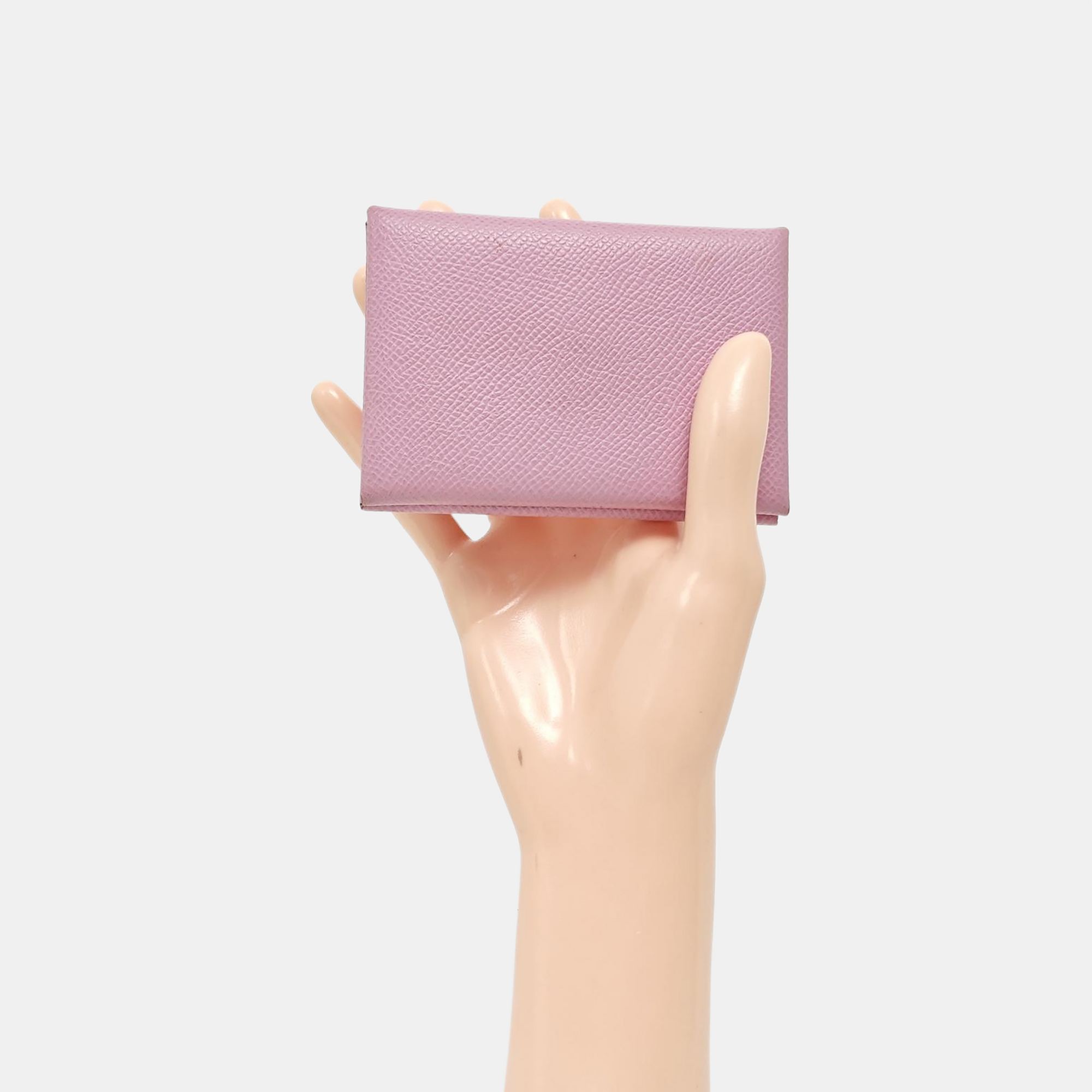 Calvi Epsom Purple Card Holder
