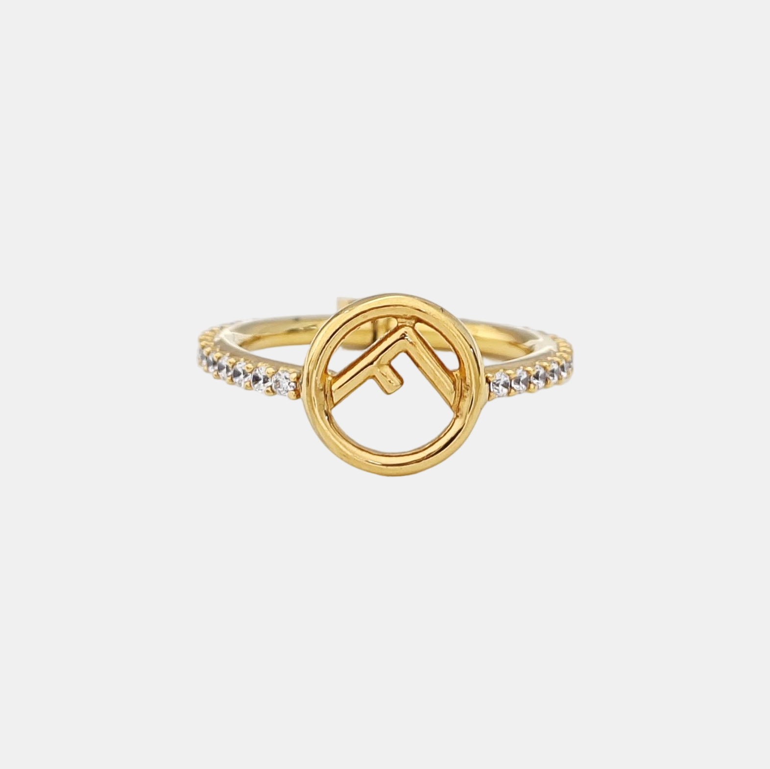 Metal Gold Ring EU 55