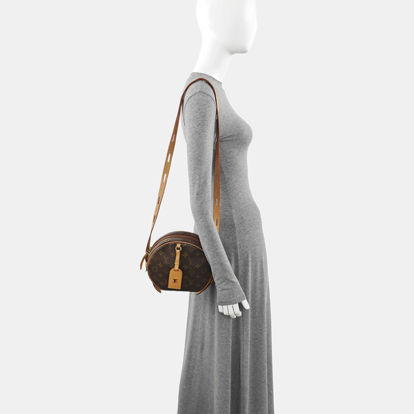 BOITE CHAPEAU MM Monogram Coated Canvas Brown