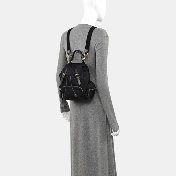 The Rucksack Nylon Black