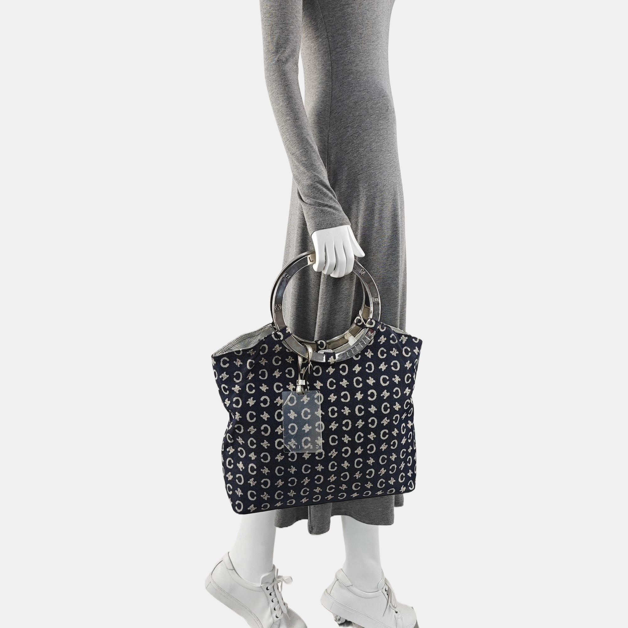 Fabric Tote Bag Blue