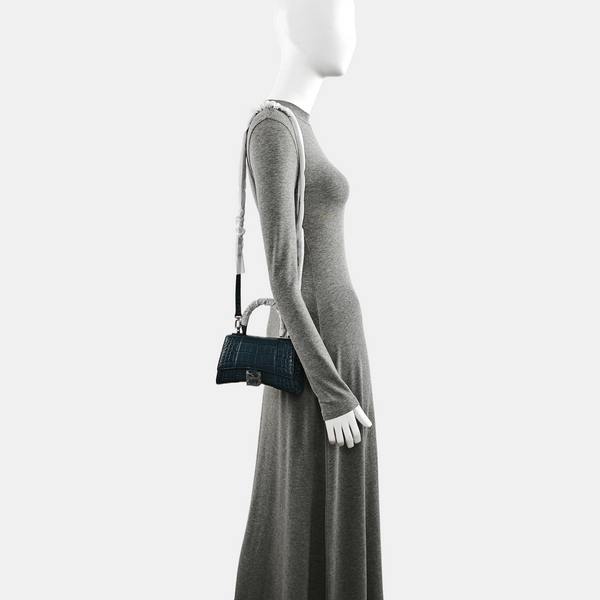 Hourglass XS Calfskin Blue