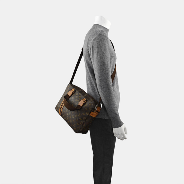 BOSPHORE Monogram Coated Canvas Brown