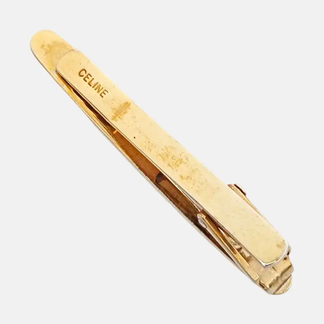 Metal Tie Clip Gold