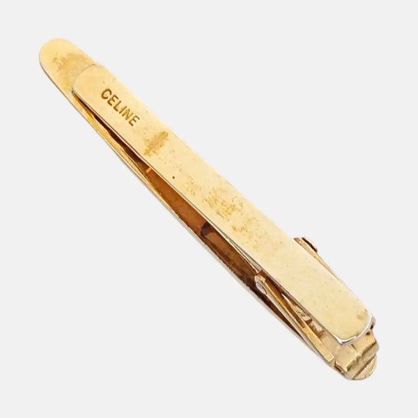 Metal Tie Clip Gold