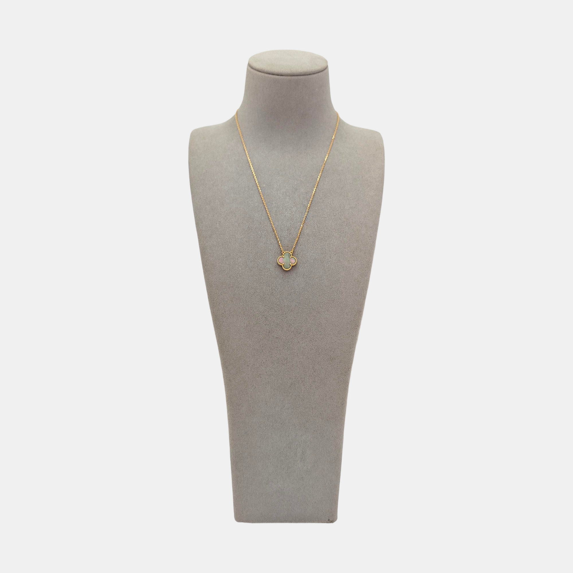 Vintage Alhambra 18k Rose Gold Necklace