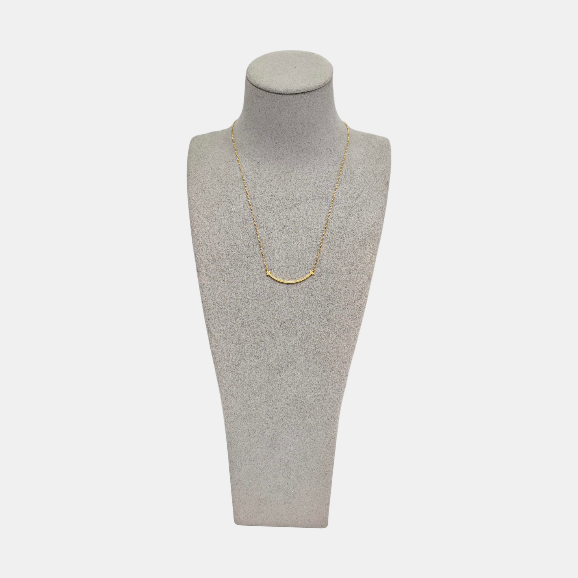 Tiffany T 18k Rose Gold Necklace