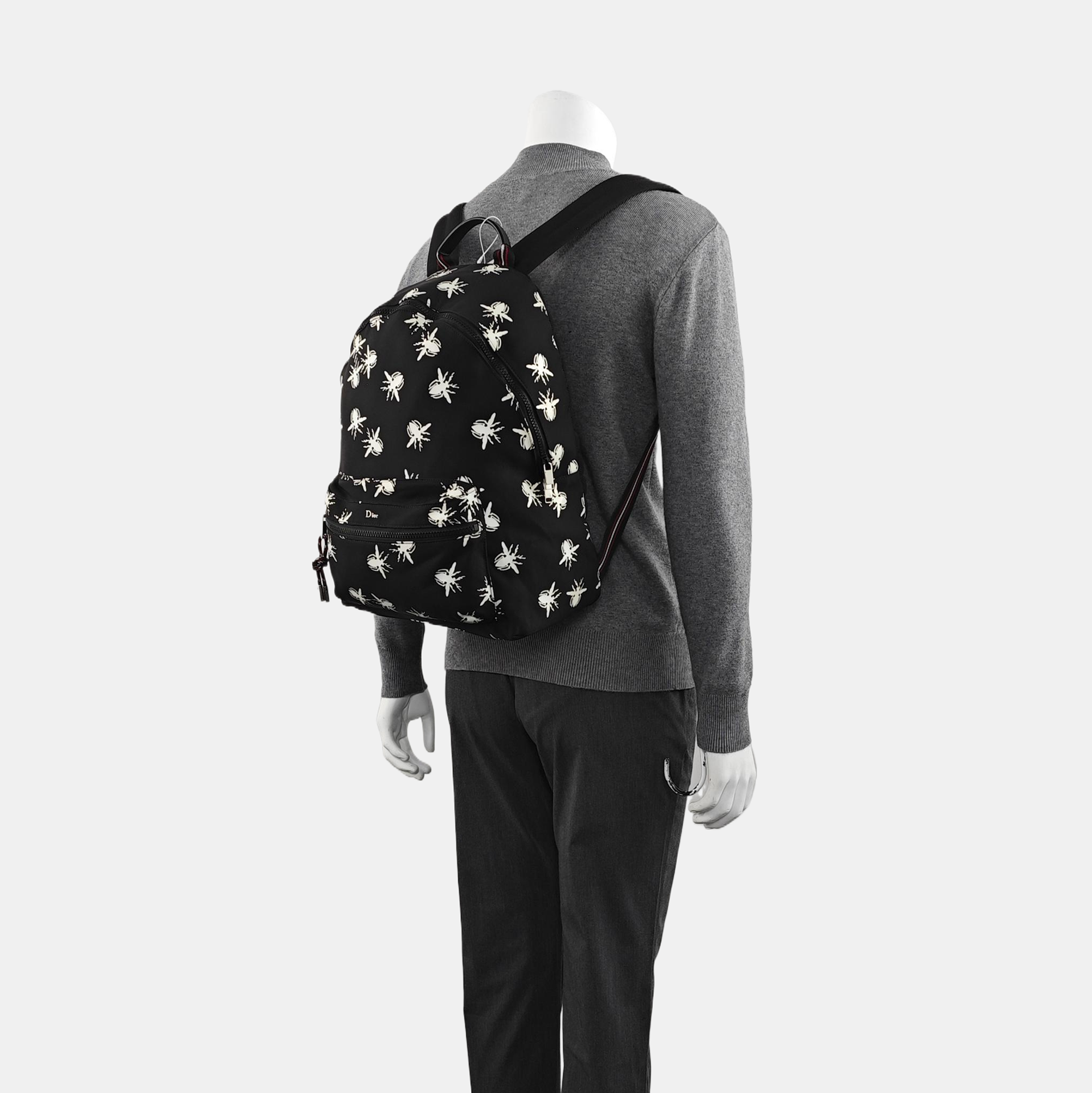 Fabric Backpack Black