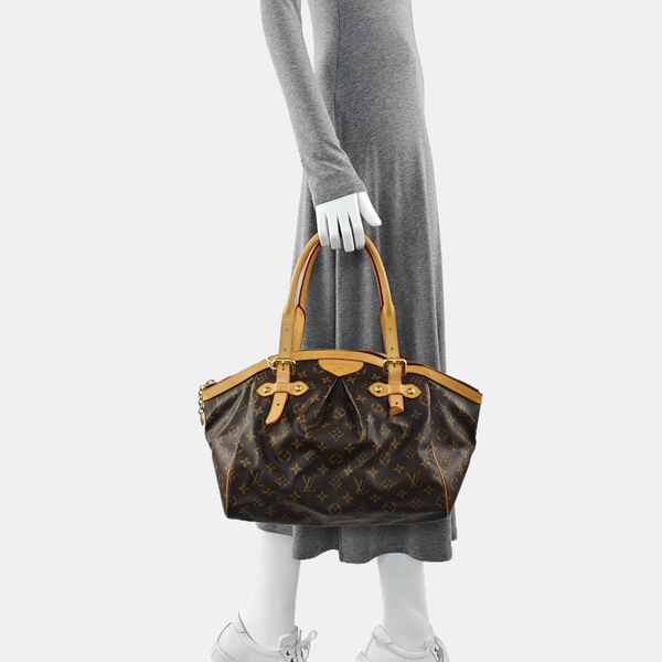 TIVOLI GM Monogram Coated Canvas Brown