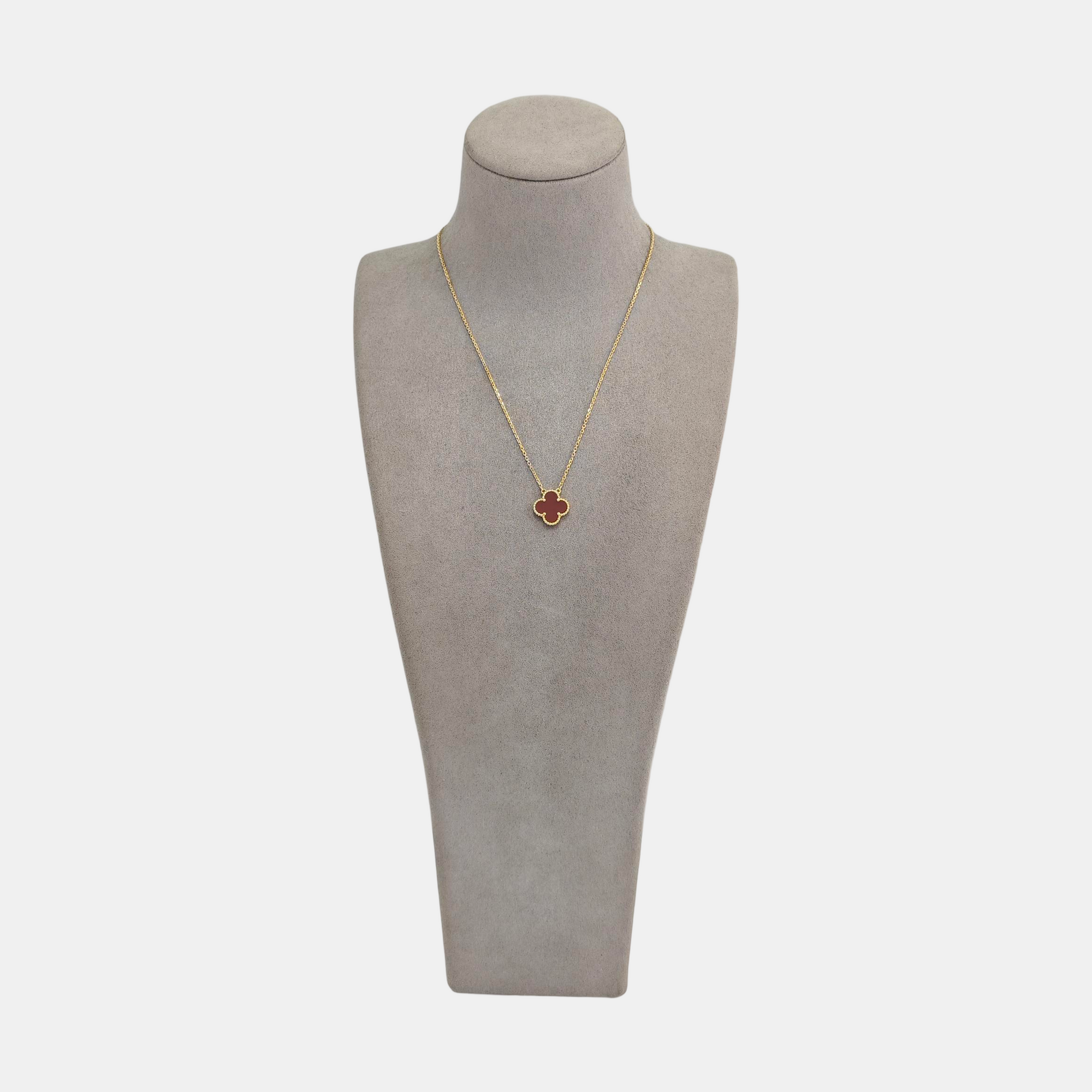 Vintage Alhambra 18k Gold Necklace