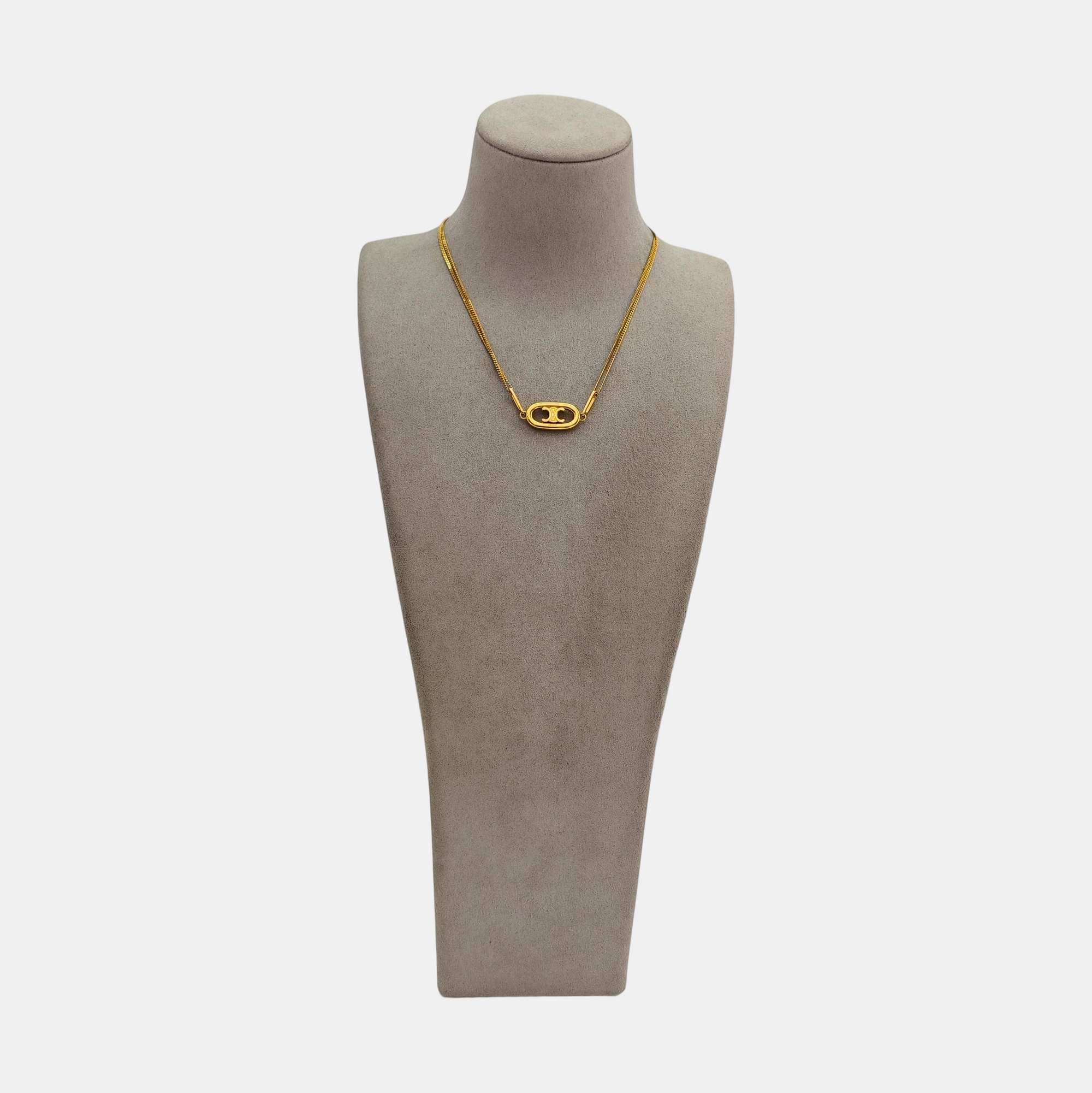 MAILLON TRIOMPHE Brass Gold Necklace