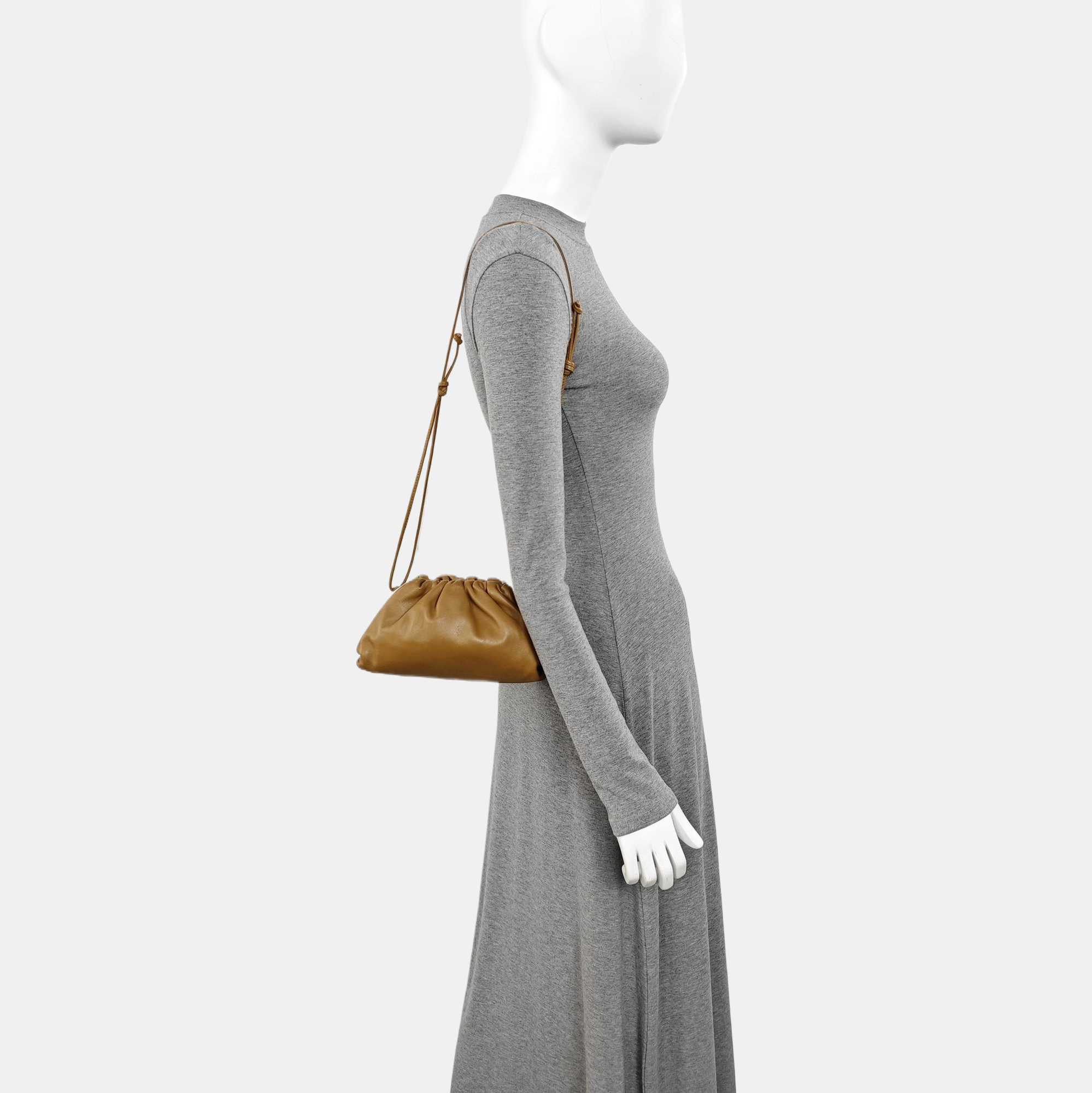 The Pouch Mini Calfskin Brown
