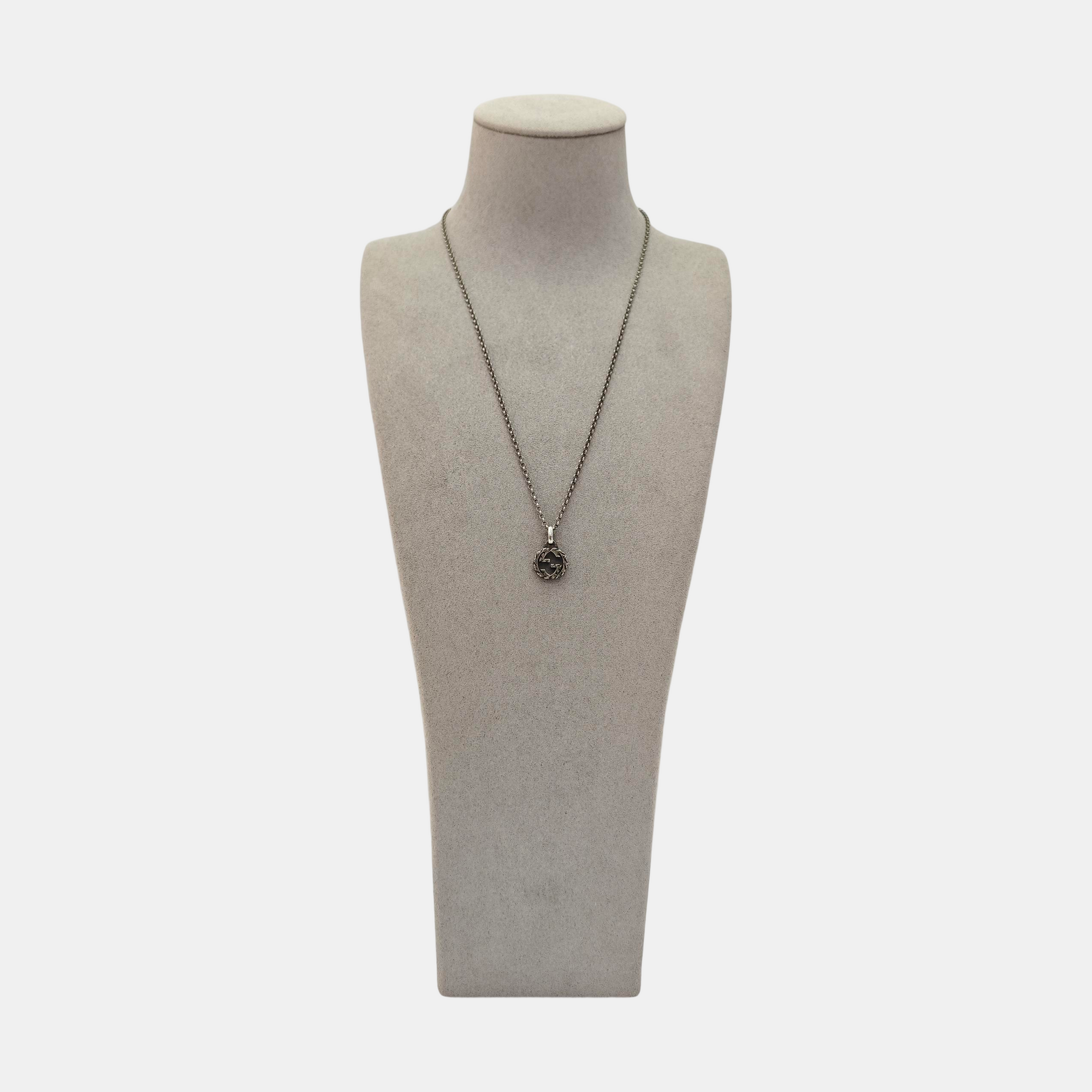 Interlocking G 925 Sterling Silver Necklace