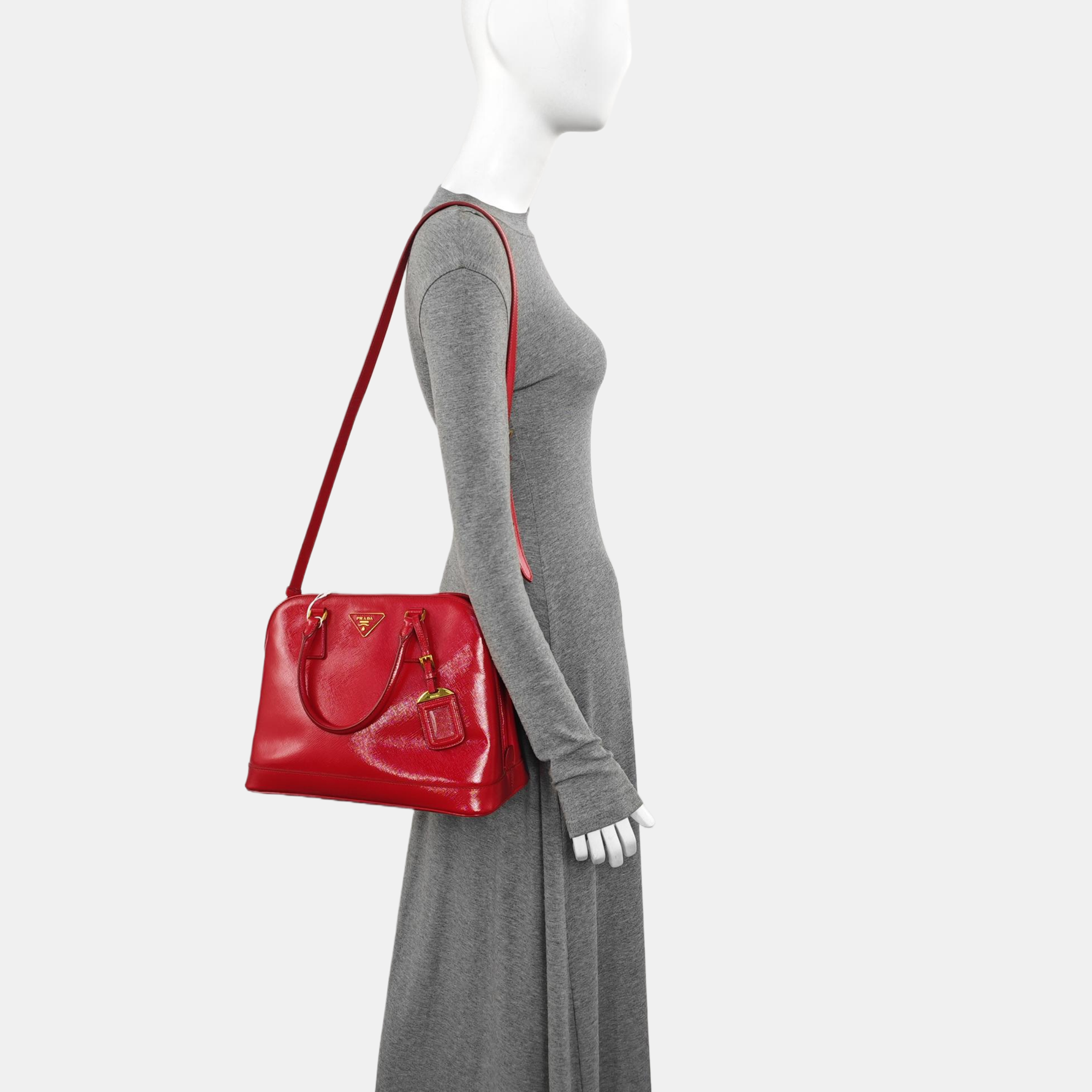 Double Calfskin Red