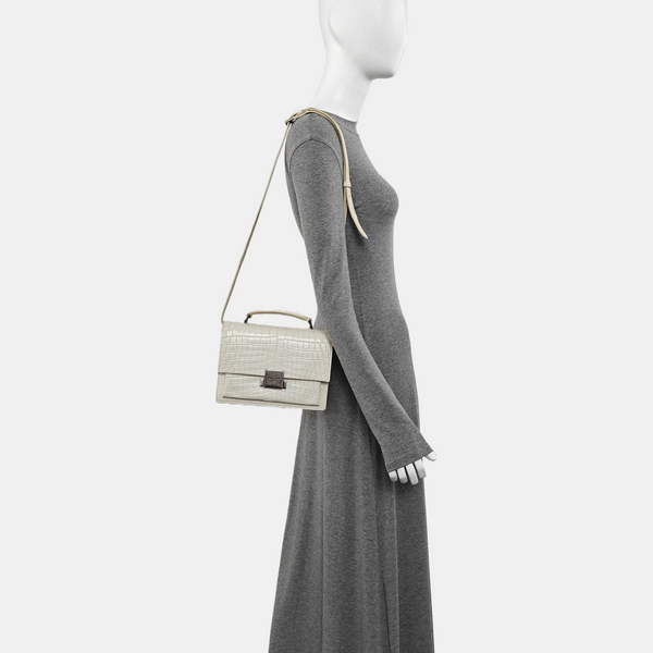 BELLECHASSE Calfskin White