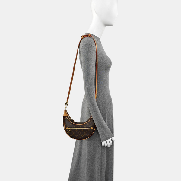 LOOP Monogram Coated Canvas Brown