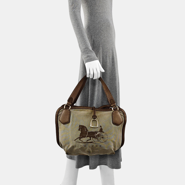 Fabric Tote Bag Beige