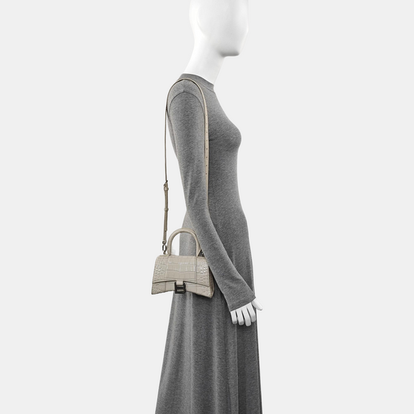 Hourglass XS Calfskin Gray