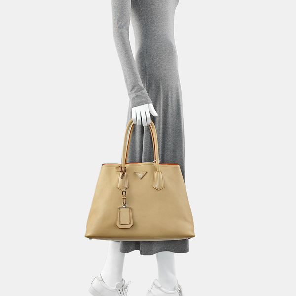 Double Calfskin Beige