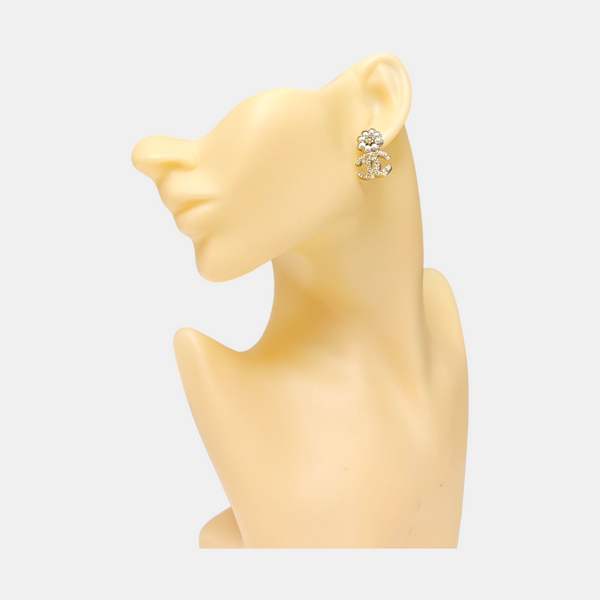 Metal Gold Stud Earrings
