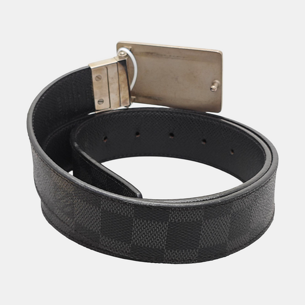 Coated Canvas Belt Black