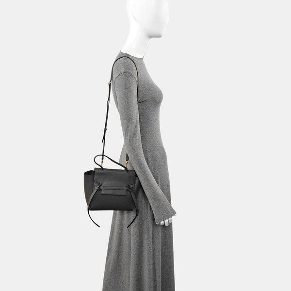 BELT Nano Calfskin Gray