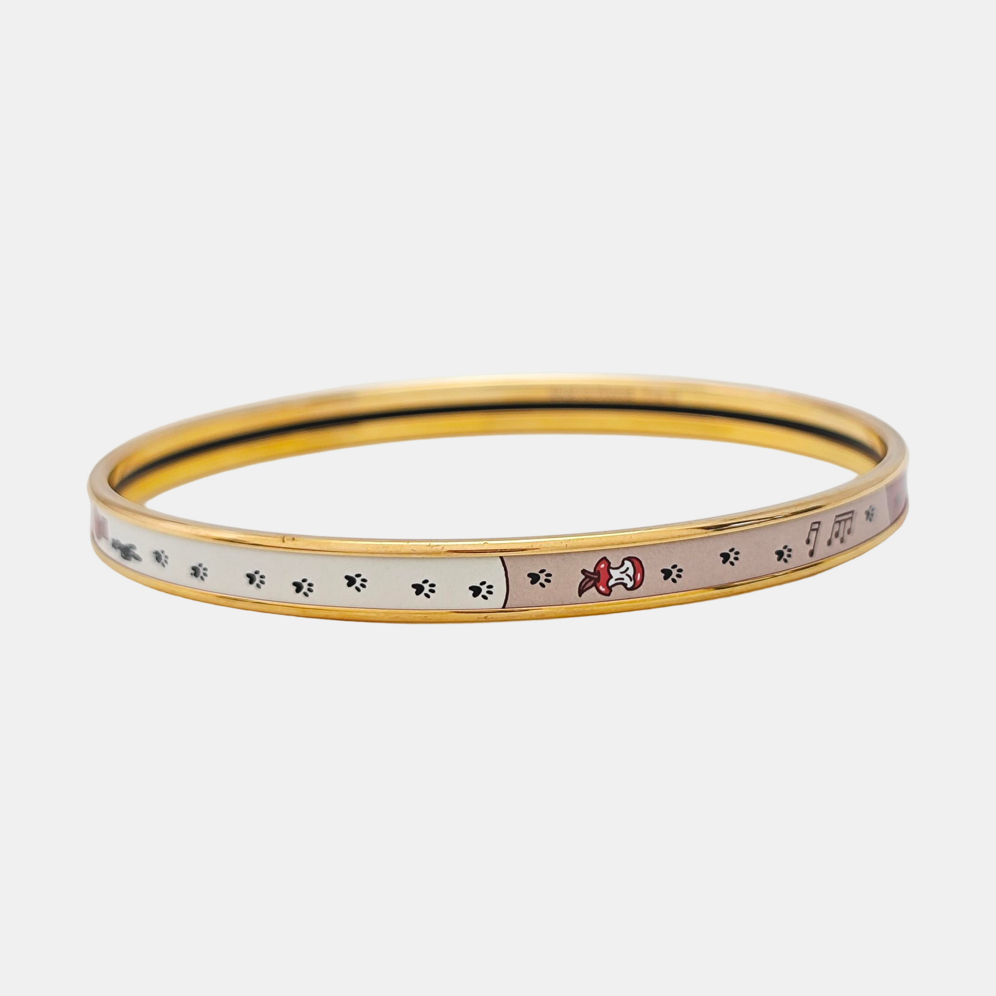 Metal Gold Bangle