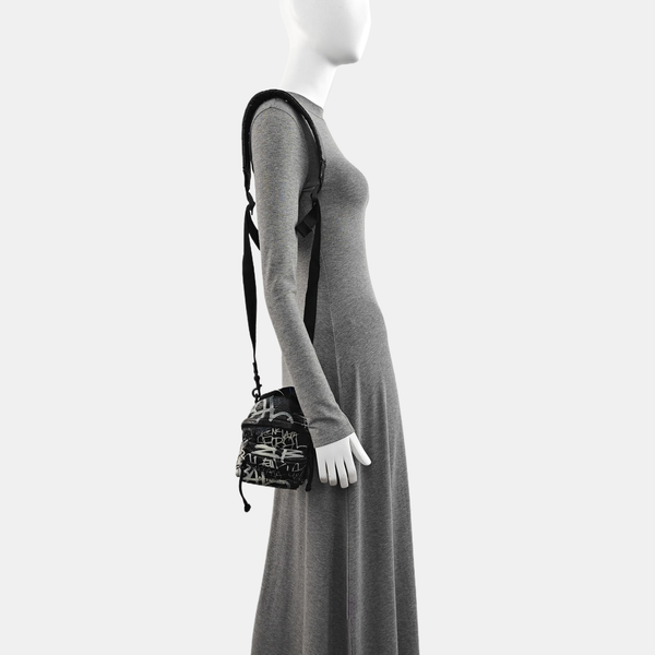 Lambskin Shoulder Bag Black