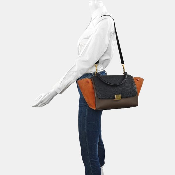 TRAPEZE Small Calfskin Multicolor