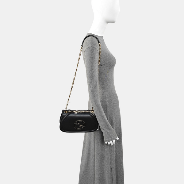 Blondie Medium Calfskin Black