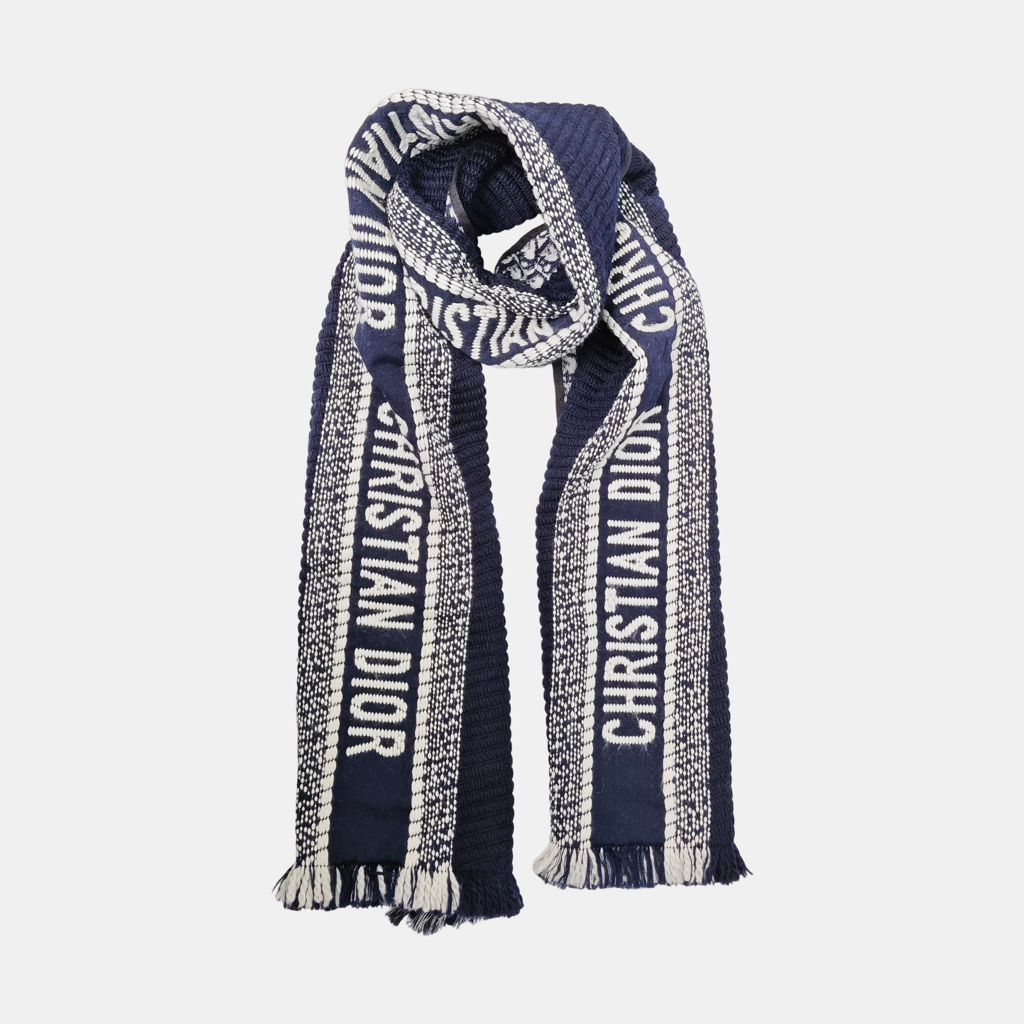 Wool Scarf Blue