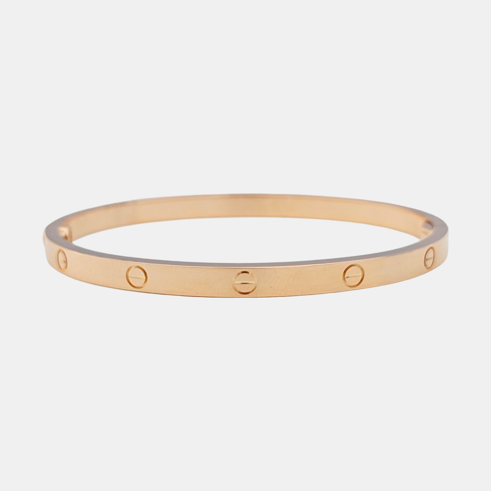 LOVE 18k Rose Gold Bangle