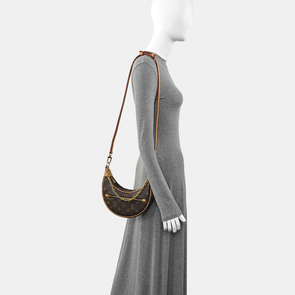 LOOP Monogram Coated Canvas Brown