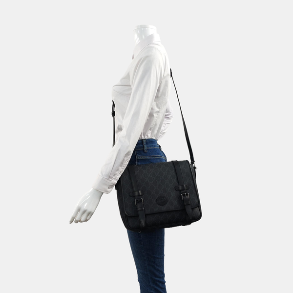 Monogram Coated Canvas Black