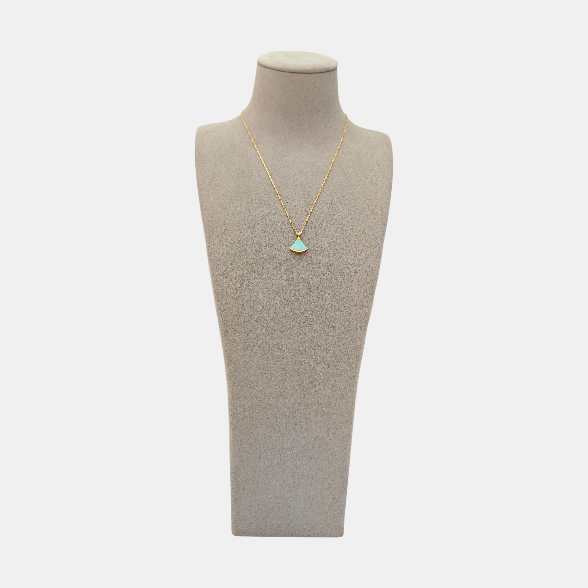 DIVAS' DREAM 18k Rose Gold Blue Necklace