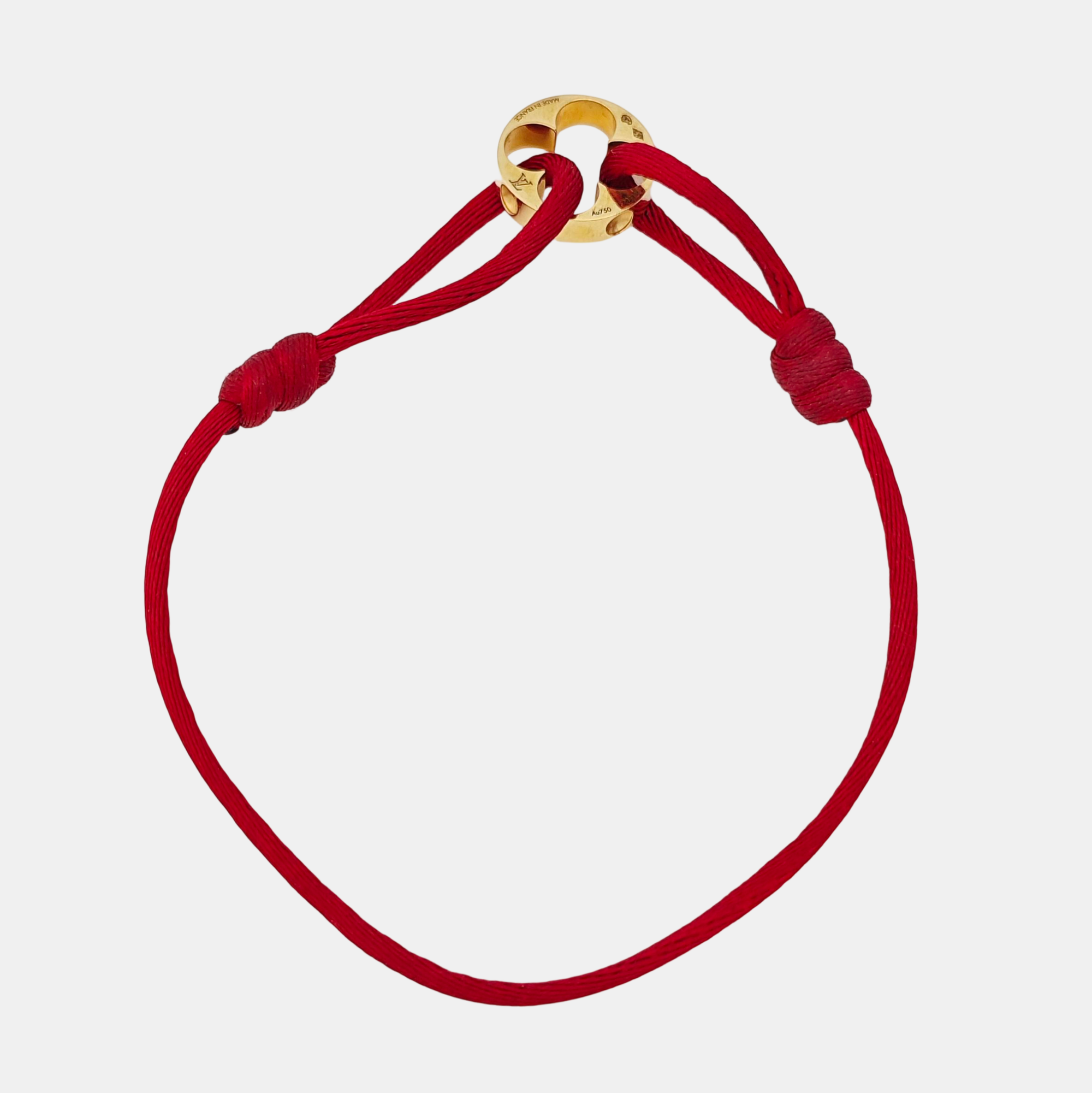 EMPREINTE 18k Gold Red Bracelet