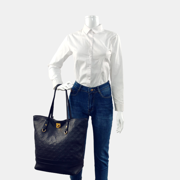 CITADINE PM Monogram Calfskin Blue