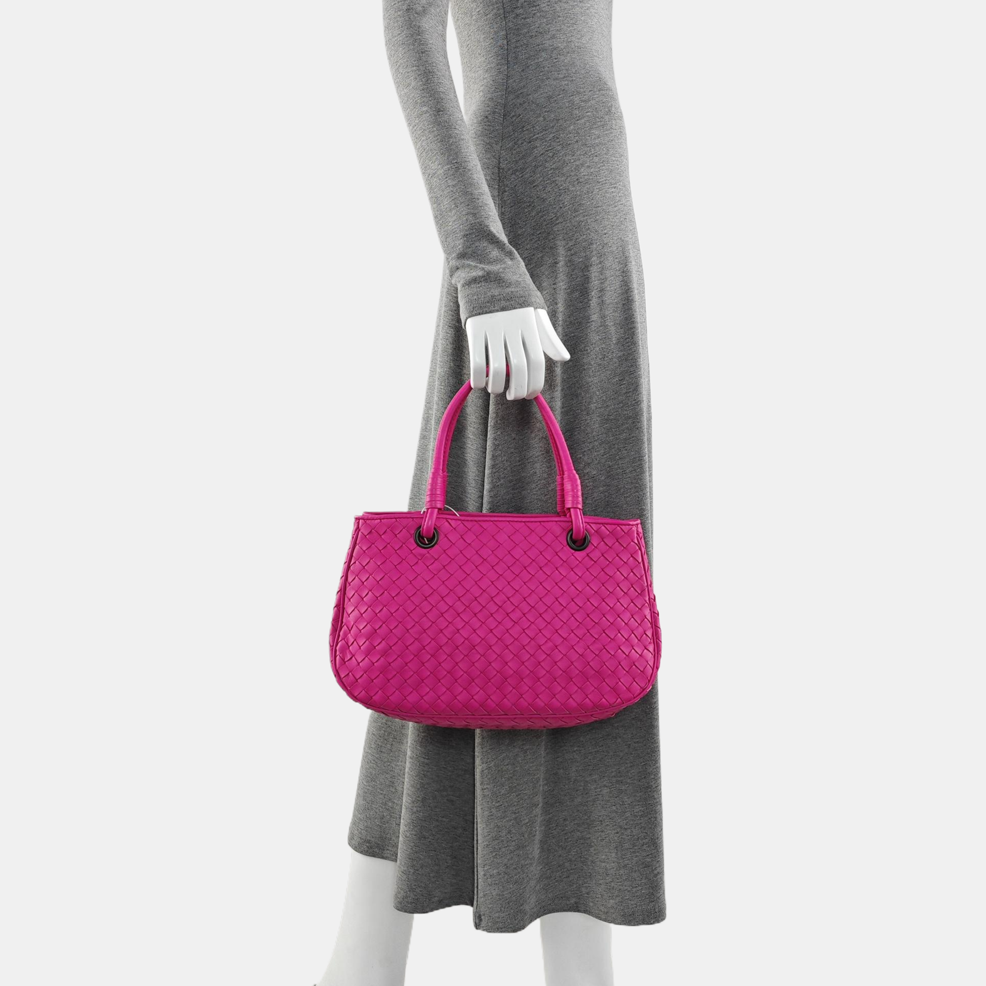 Lambskin Tote Bag Red