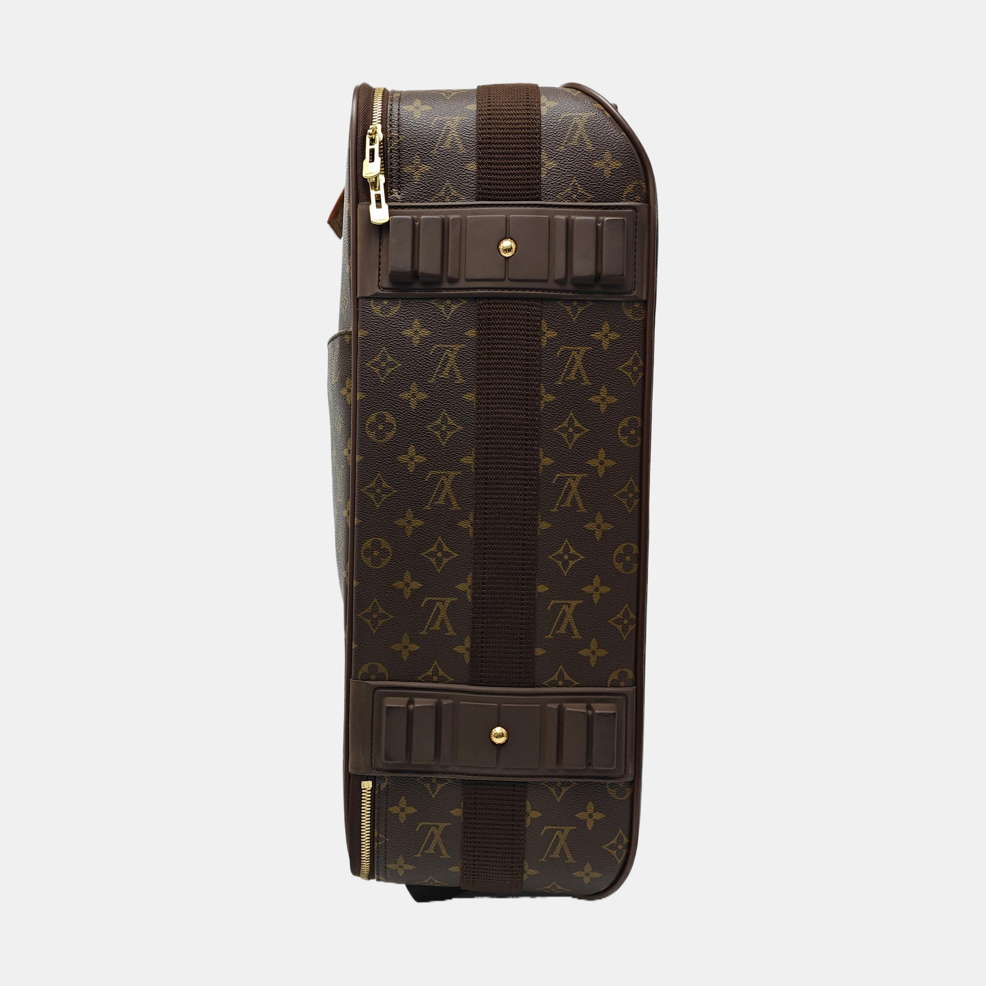 PEGASE Monogram Coated Canvas Brown