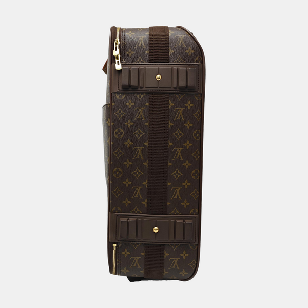PEGASE Monogram Coated Canvas Brown