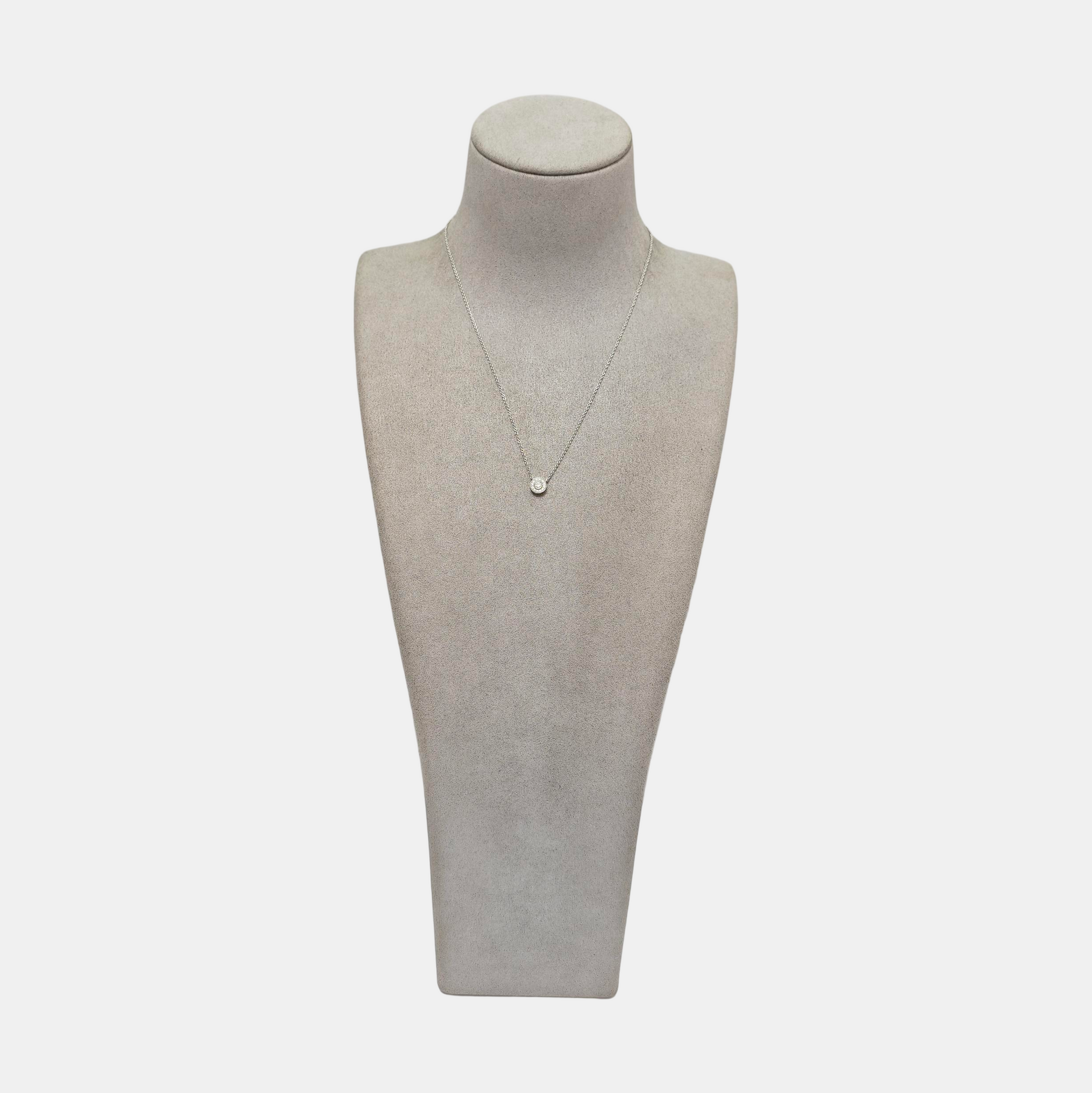 Elsa Peretti Platinum 950 Silver Necklace
