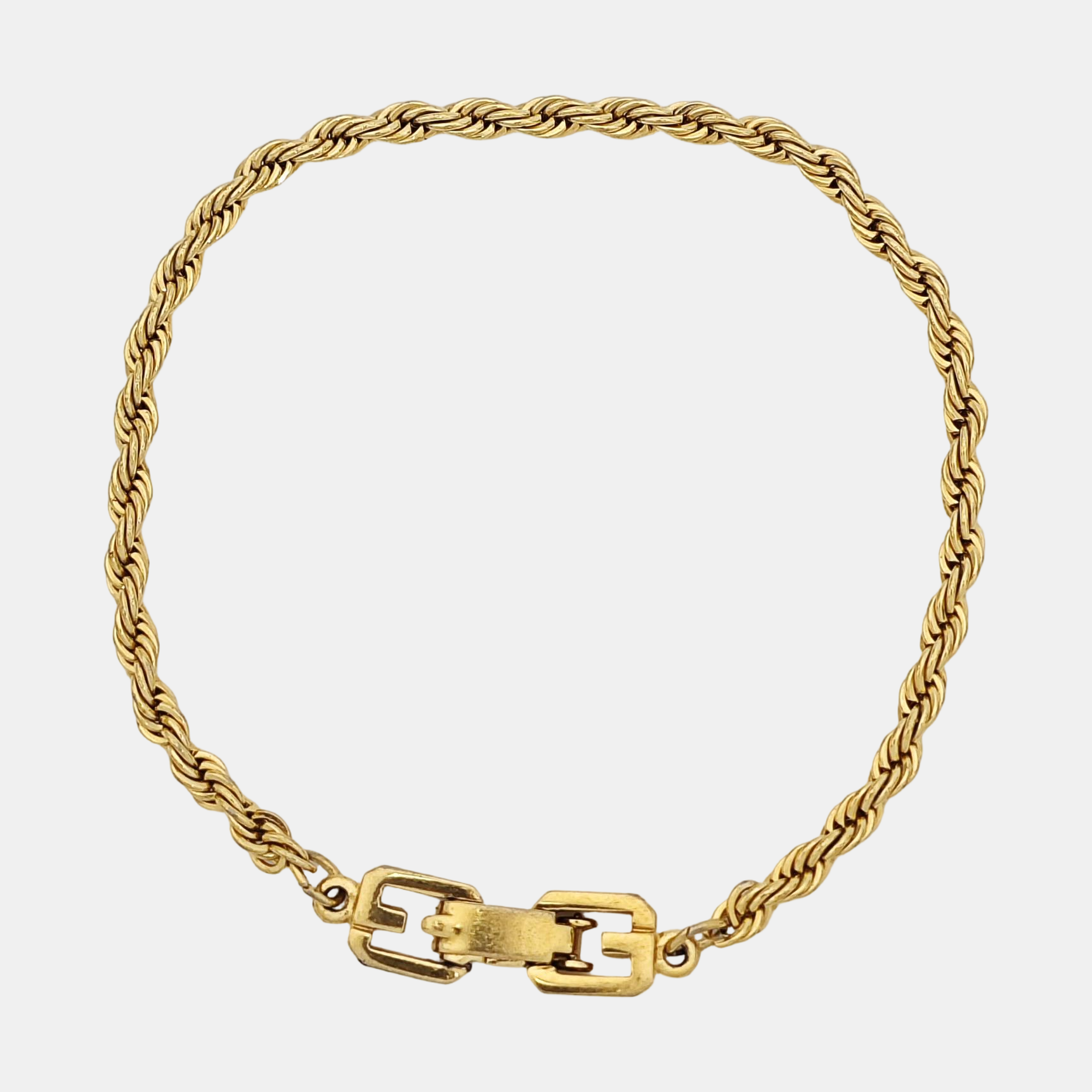 G Link Metal Gold Bracelet