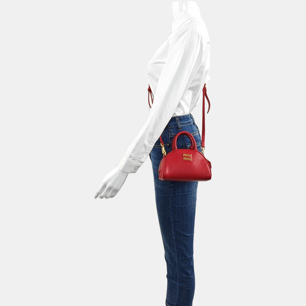 Avenue Calfskin Red