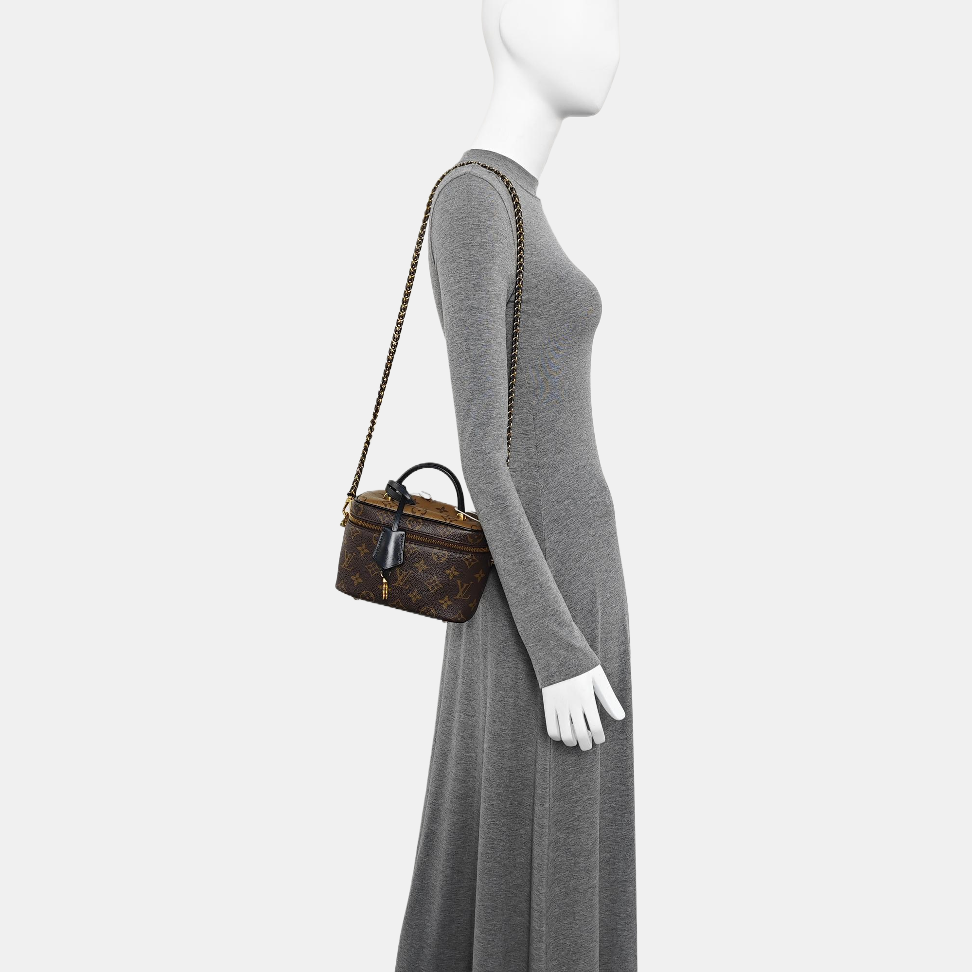 VANITY PM Monogram Coated Canvas Brown