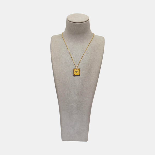 As De Coeur Metal Rose Gold Necklace