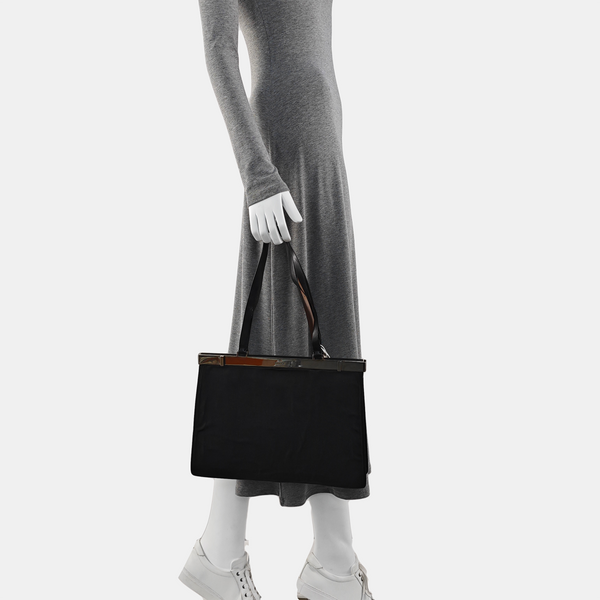 Fabric Tote Bag Black