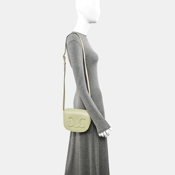 TRIOMPHE Mini Calfskin Green